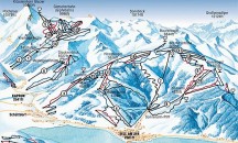 Maps for Kaprun - Piste, town and resort maps.